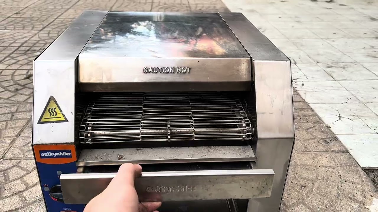 Öztiryakiler Konveyörlü Ekmek Kızartma Makinesi l Saatte 400 Dilim