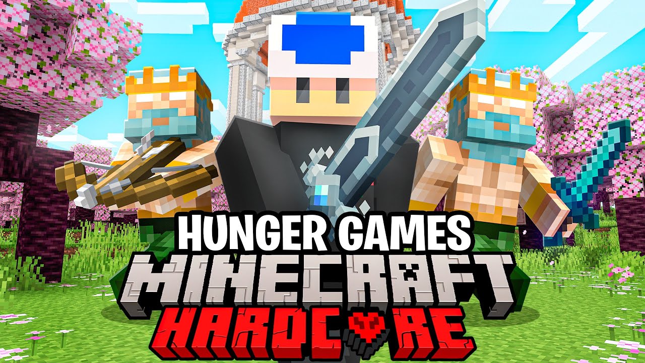 100 игроков симулируют самые смертоносные Голодные игры в Minecraft...