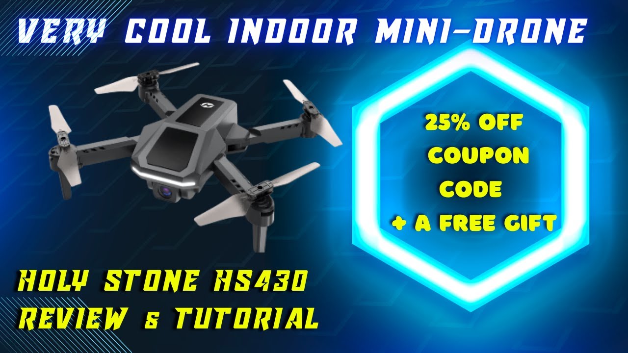 Holy Stone HS430 Mini Drone(Black Edition) Review & Tutorial #holystone #drone #fun #review #youtube
