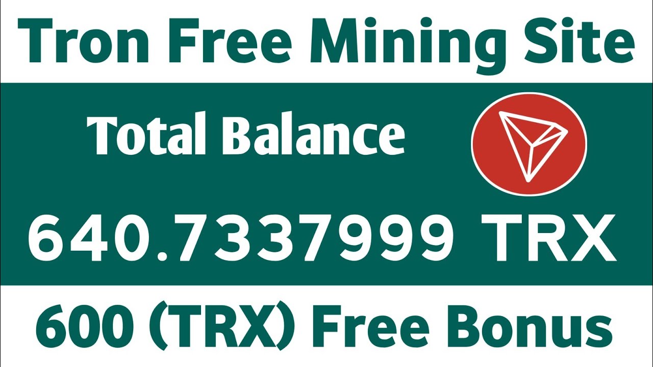 New Free Tron (TRX) Mining Site 2021 || Make Money Free Tron Earning Site | Best TRX Earning Site