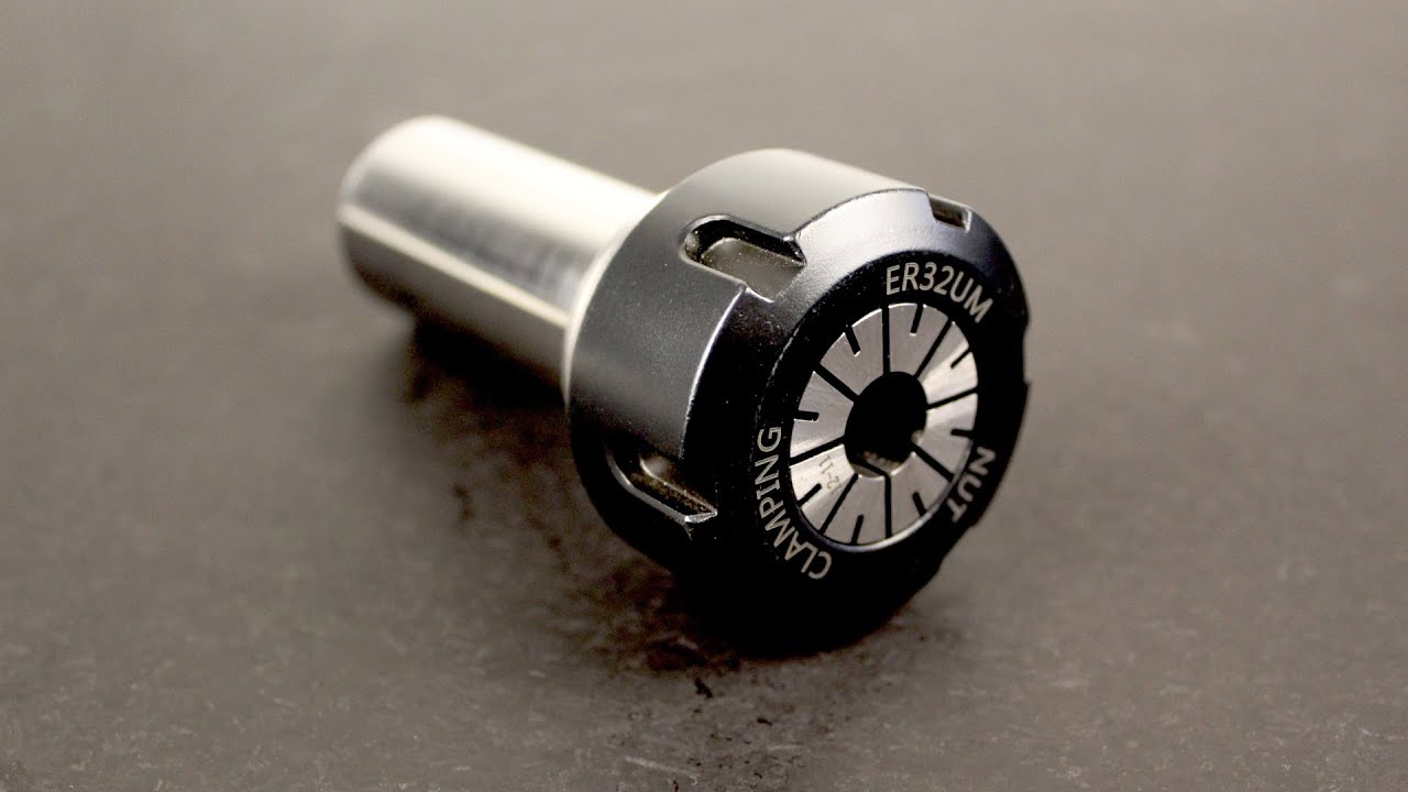 Machining an ER32 collet chuck