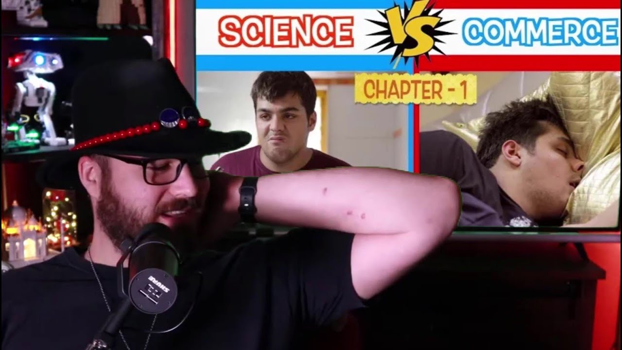 American Reacts to : Science Vs Commerce - Chapter 1 (YouTube)