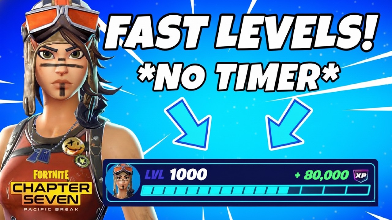 اقوى قلتش xp فورت نايت اسطوري في الشابتر الجديد |قلتش اكس بي فورت نايت| 10 لفل بثواني😨🔥