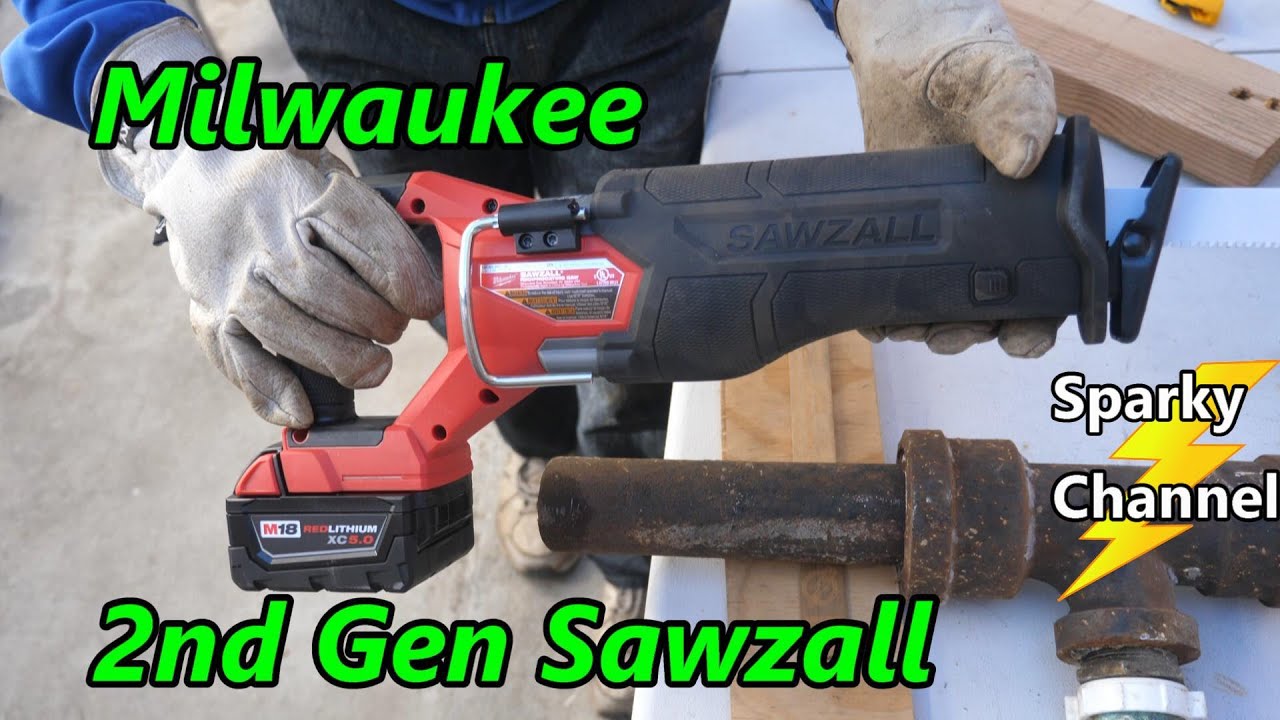 Milwaukee M18 Fuel 2nd Gen Sawzall Reciprocating Saw 2821-22 Review and Demonstration