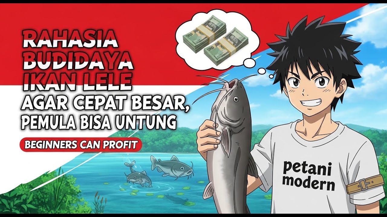 RAHASIA Budidaya ikan Lele Agar Cepat Besar, Pemula Bisa Untung