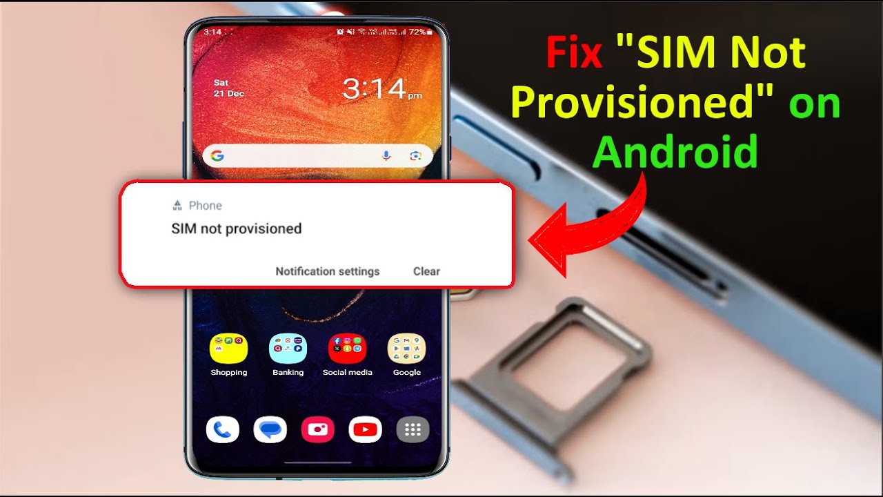 How to Fix 'SIM Not Provisioned' Error on Android Phones