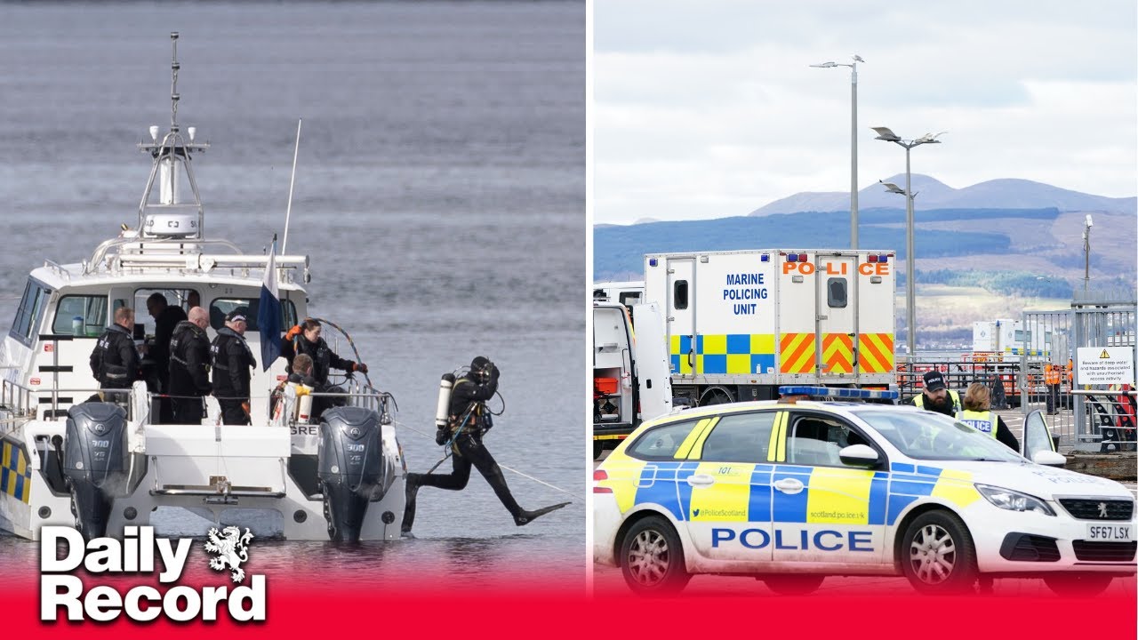 Police divers recover two bodies from River Clyde following tugboat tragedy