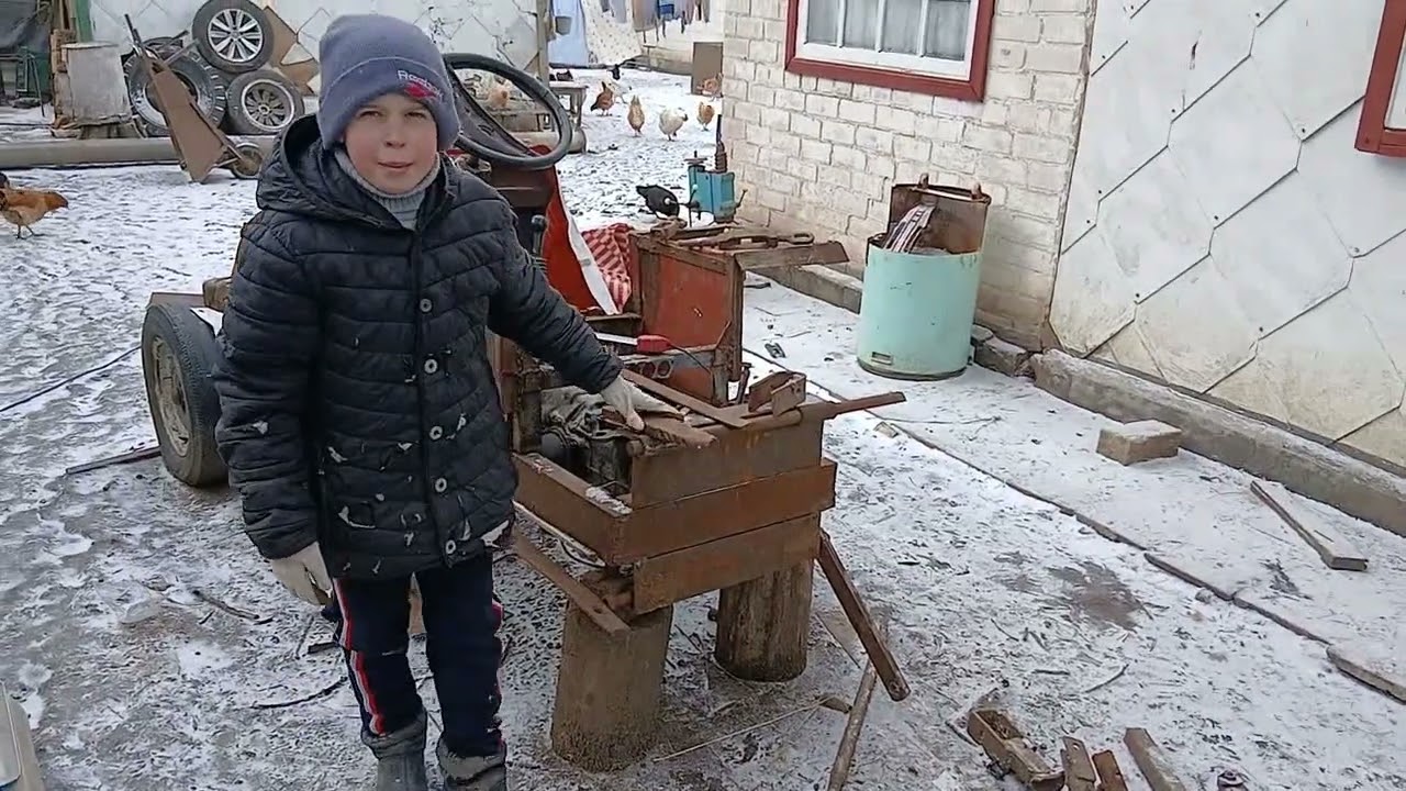 Роблю міні трактор.Задня навєска.Допоможіть  Mini tractor.My drill is broker.Help please.