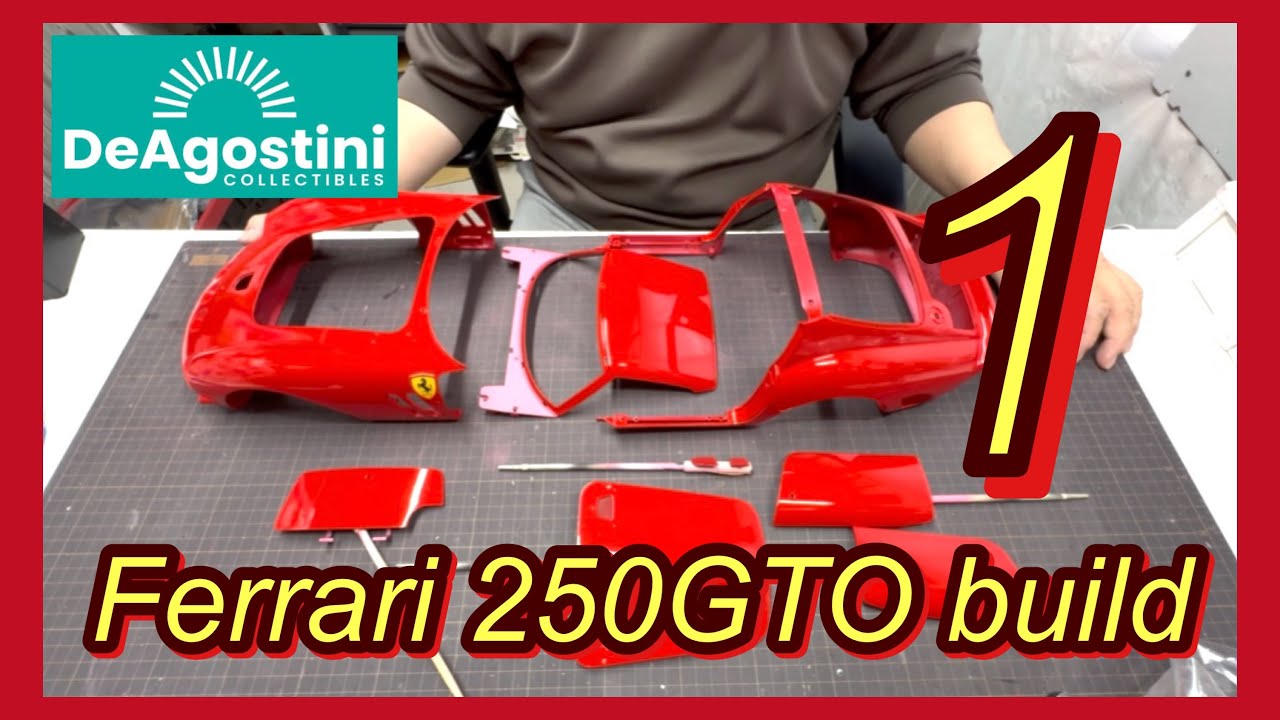 デアゴスティーニFerrari 250GTOを作る①