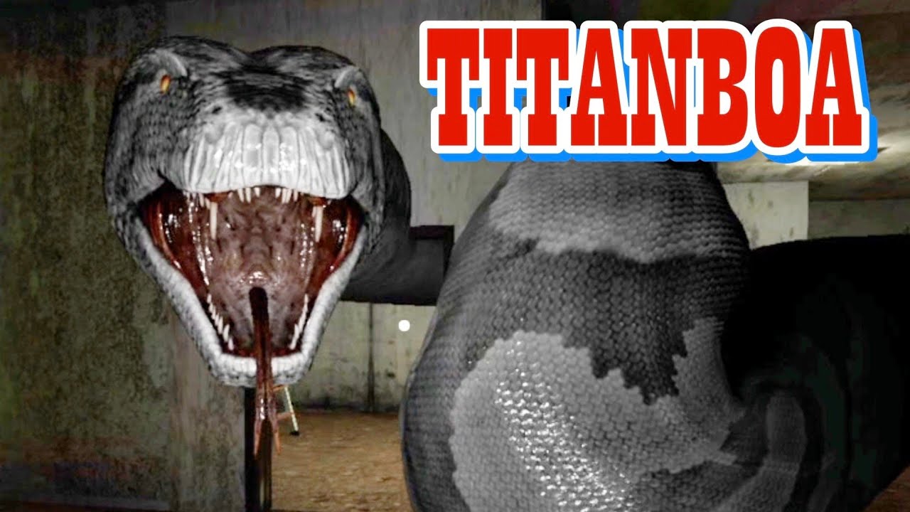 Anaconda Horror Game With Titanboa
