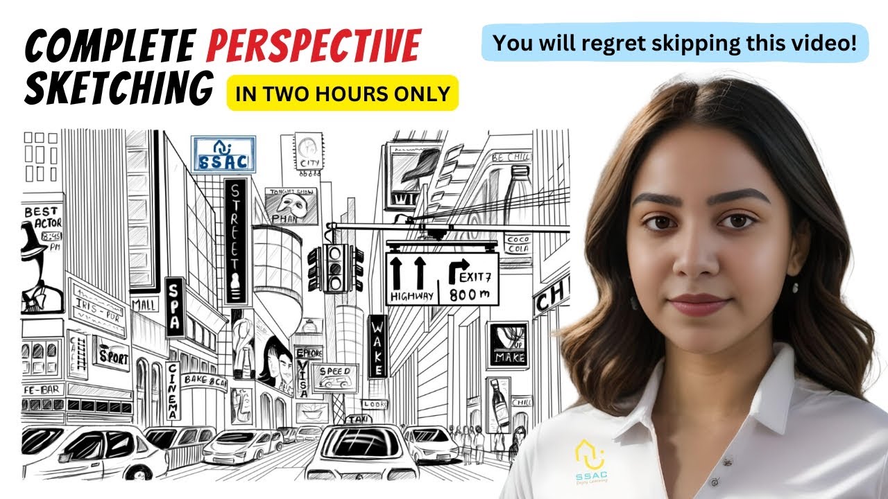 Learn PERSPECTIVE SKETCHING in TWO HOURS and CRACK NATA & JEE BArch Exam!