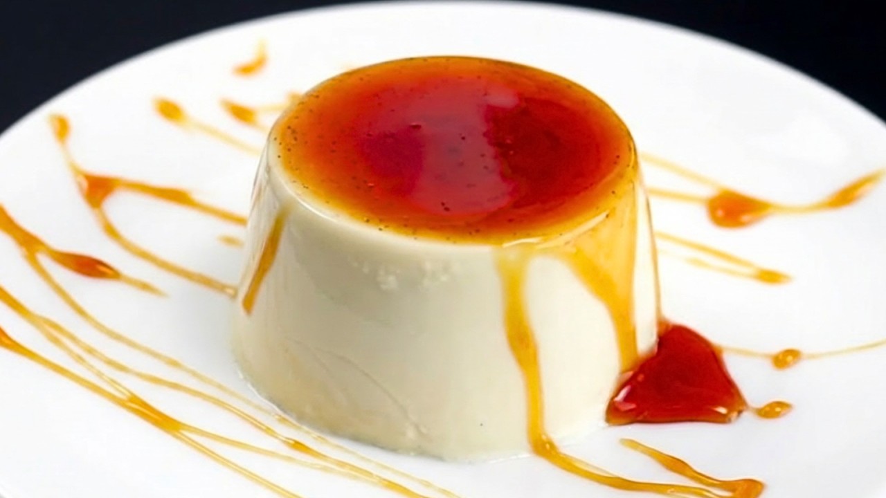 PANNA COTTA al Caramello Ricetta Facile e Veloce