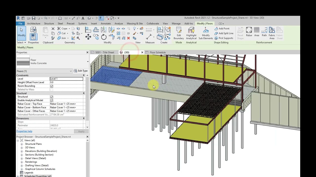 Revit Schedules and Material Takeoffs