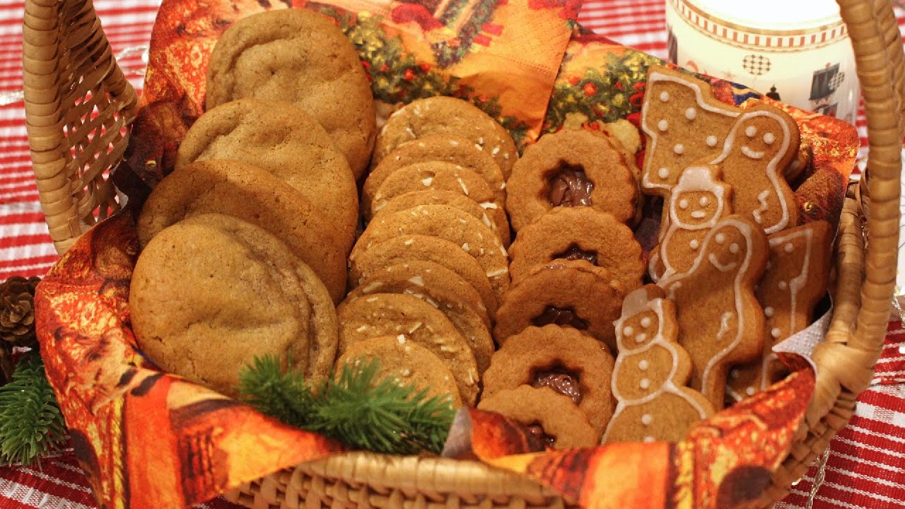Make 4 Simple Gingerbread Cookies From One Dough🎁 | Christmas Cookie Box