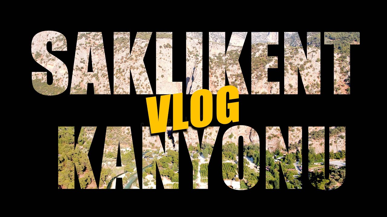 Drone 4K | Saklıkent Kanyonu Milli Parkı | Muğla Fethiye | Dji Air 2s Active Track