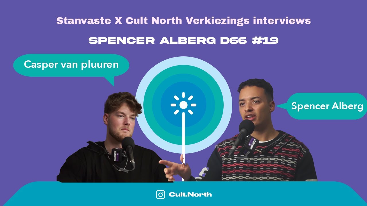 Verkiezingsinterview Spencer Alberg D66  #19