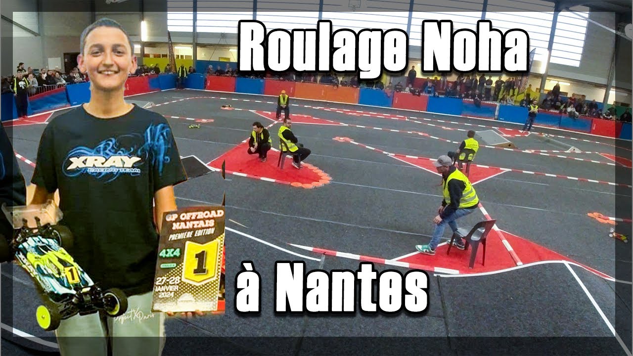 Les finales de Noha Ben Mohamed 4x2 et 4x2 à Nantes en Buggy RC TT1/10 (vice champion de France)