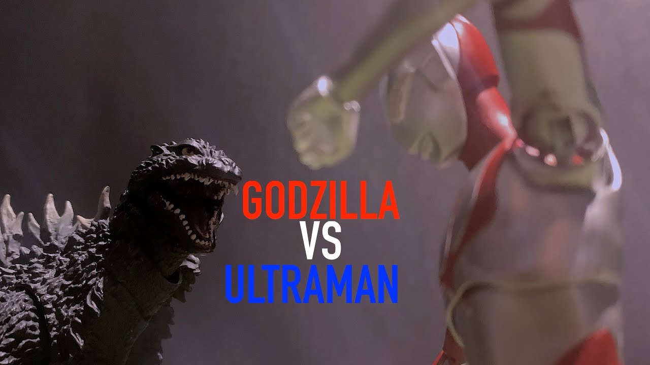 Godzilla vs Ultraman (A Godzilla and Ultraman Stop Motion)