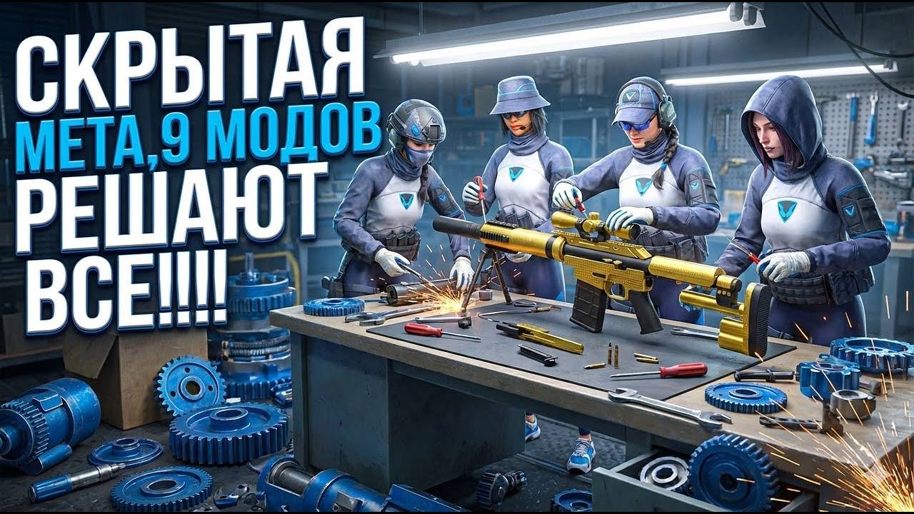 СКРЫТАЯ МЕТА Золотой McMillan CS5 НА 9 МОДАХ!!!!! #warface #fragmove#ворфейс#РМ