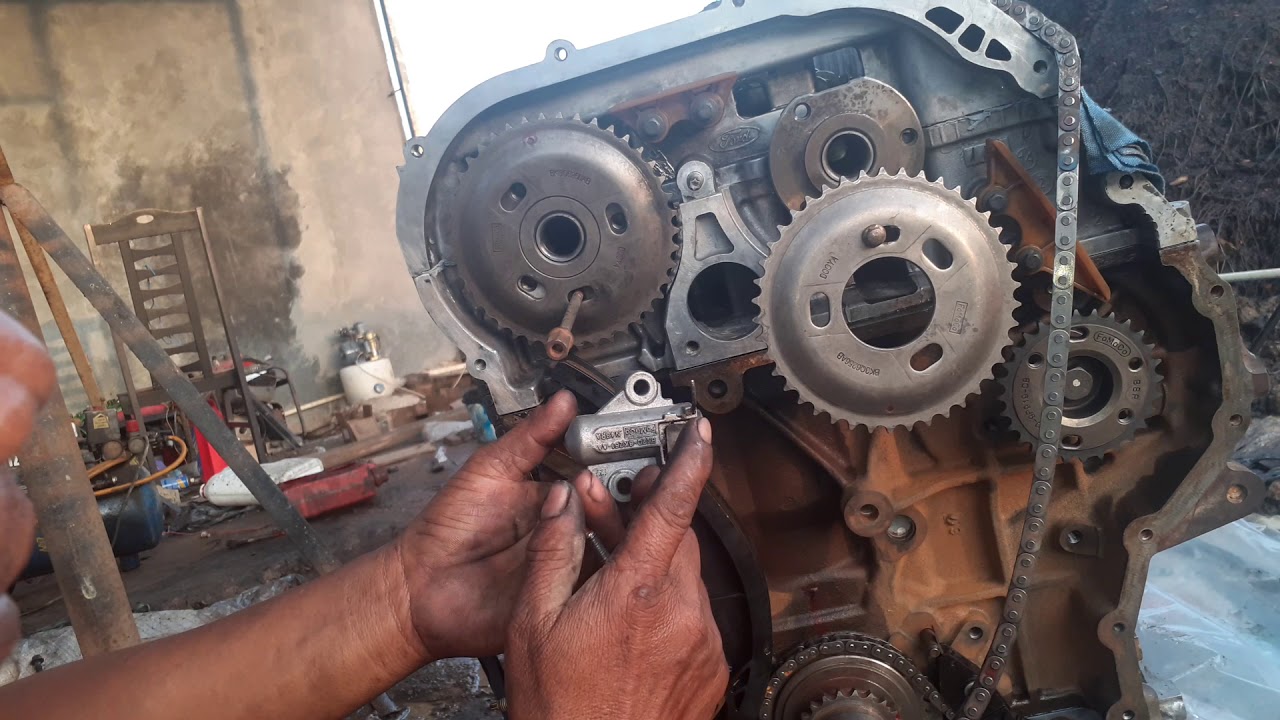 Pasang rantai timing Ford Ranger 3.2 5 cilinder
