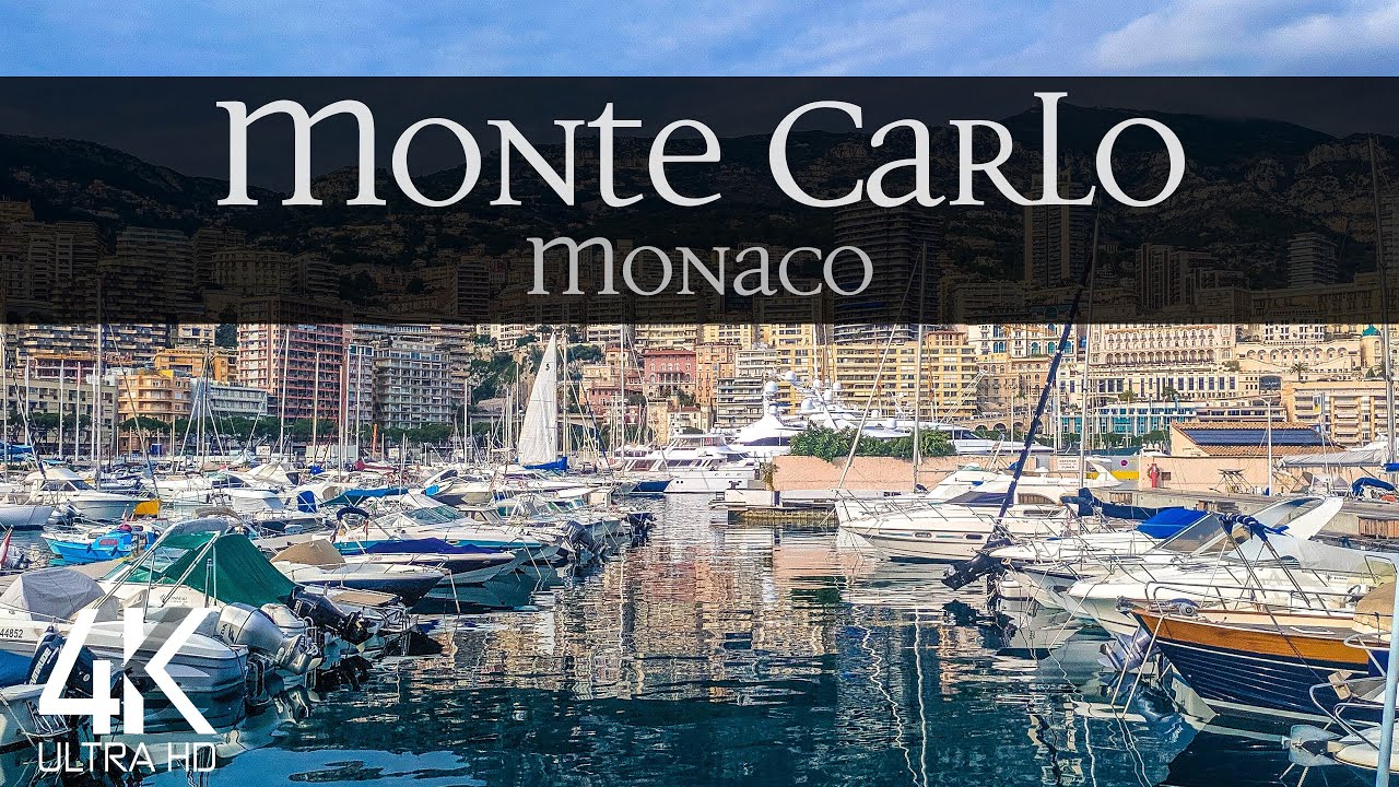 【4K】🇲🇨 VIRTUAL WALKING TOUR: 🚶 &laquo;Monte Carlo - Monaco 2021&raquo; 🎧 ORIGINAL SOUNDS 🚫 NO COMMENT 📺 UHD AMSR