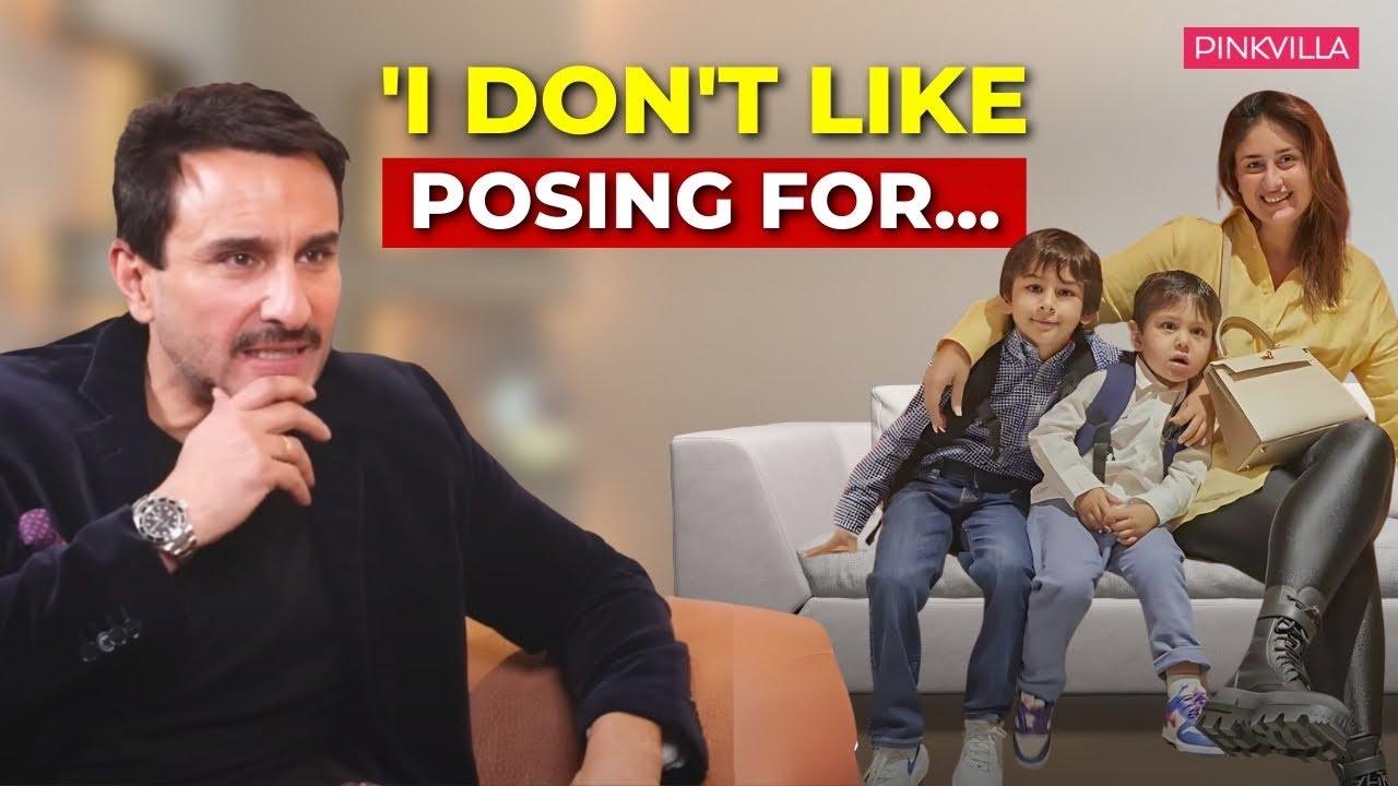 Saif Ali Khan Opens Up About His Bond with Sara, Ibrahim, Taimur, and Life After Divorce | Pinkvilla