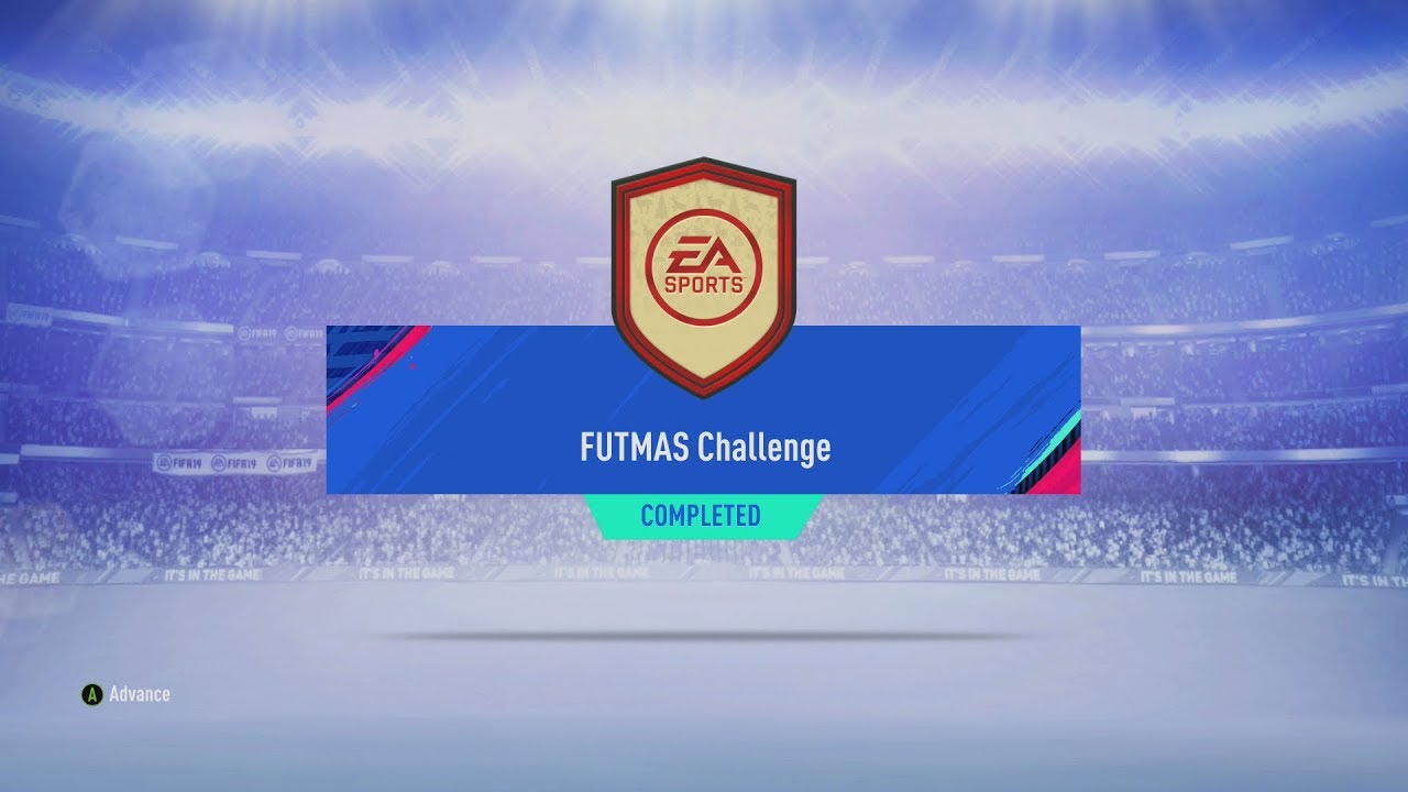 FIFA 19 SBC FUTMAS Challenge #2 - Total Cost: 3,400 Coins