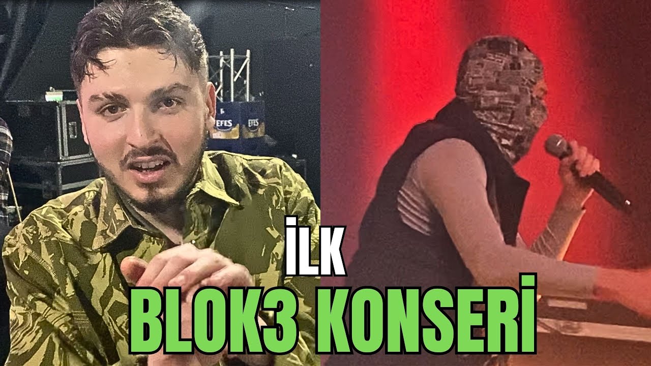 EFSANE RAP KONSERİ ! | VLOG | BLOK3 - RECKOL'LE FEAT !!