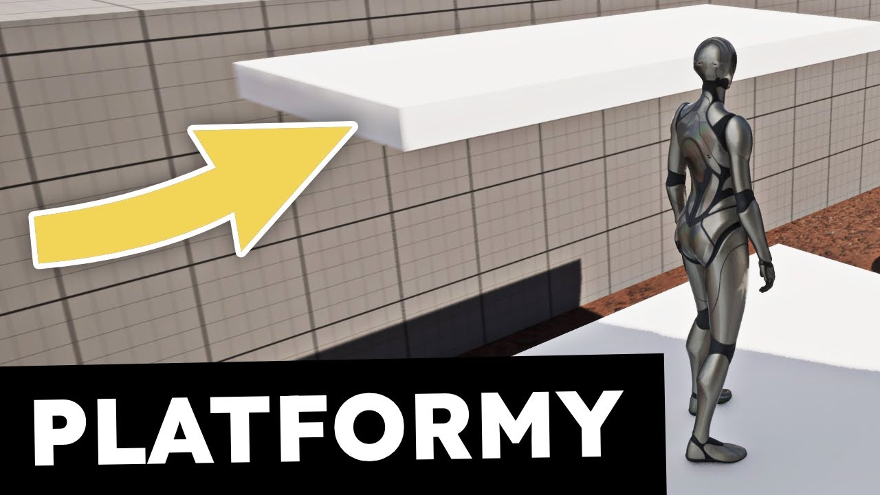 Dodajemy platformy do naszej gry w UNREAL ENGINE 5 - Blueprint