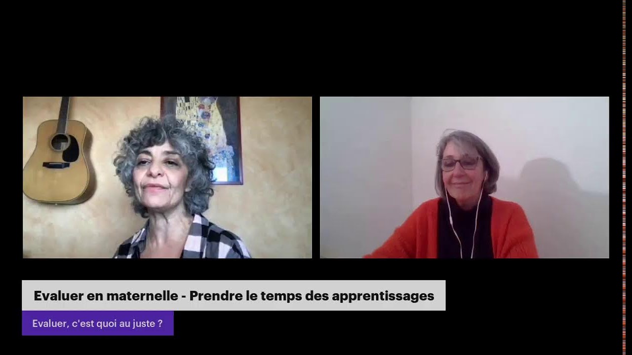 Evaluer en maternelle : prendre le temps de l'apprentissage | les replays ÊtrePROF