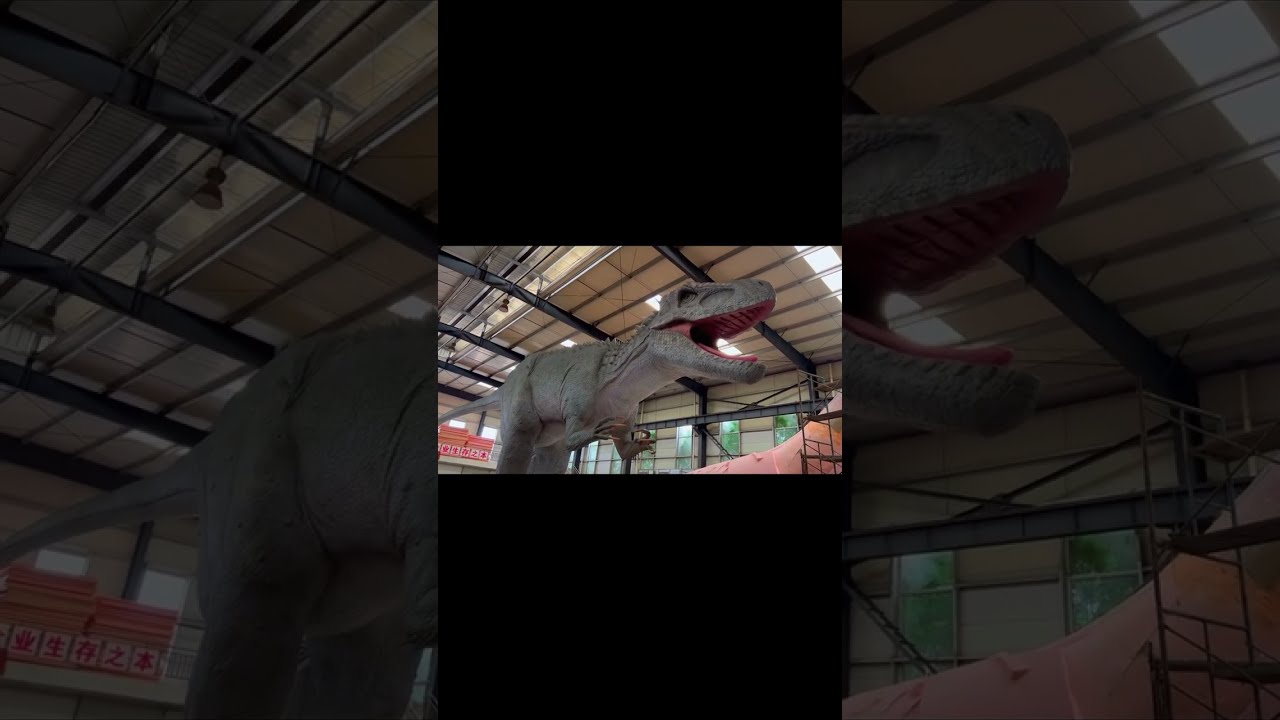 animatronic D-Rex #dinosaur , all it needs is teeth , looking forward the final #dinosaurpuppet