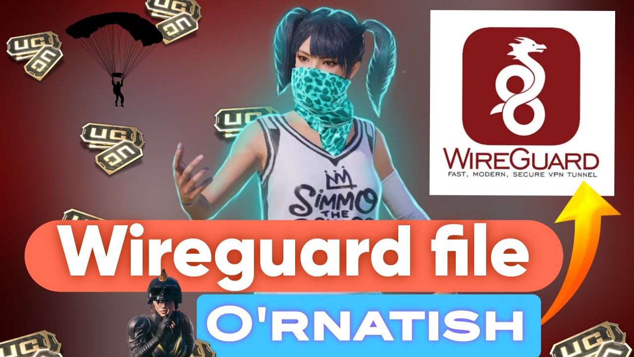 WireGuard VPN o'rnatish|PUBG MOBILE #wireguard #pubgvpn #wireguard_ornatish #androidVPn #IosVPN