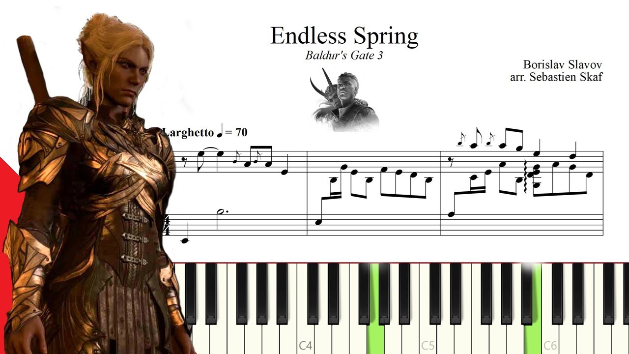 Endless Spring  |  Baldur's Gate 3 Piano cover
