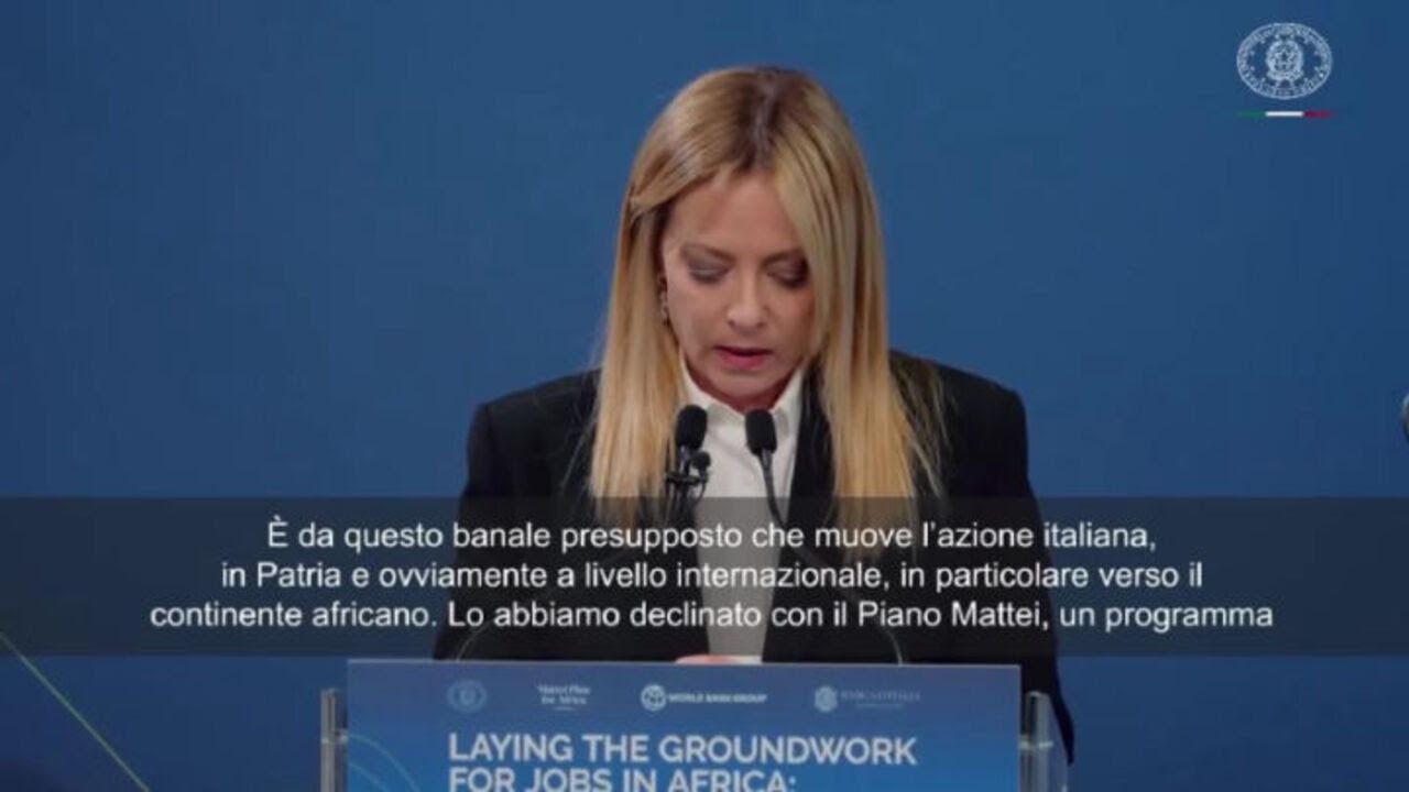 Piano Mattei, Meloni: È un programma di cooperazione tra pari
