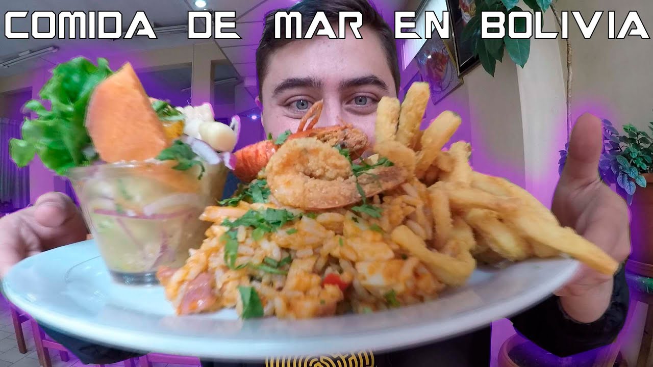 As&iacute; es la COMIDA DE MAR en BOLIVIA!🦞🦀🐙
