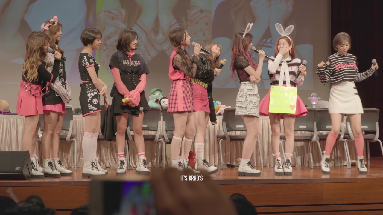 170226 트와이스 TWICE 상암 팬사인회 - 끝 (사인 종료 후 8)
