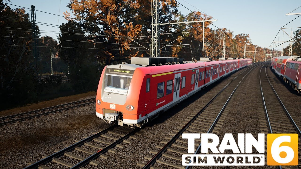 BR 425 DBTR Karlsruhe Hbf to Stuttgart Hbf - Train Sim World® 6