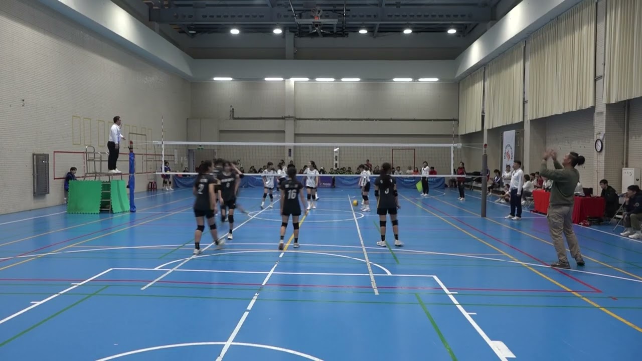 20260130 排球國女乙北區複賽 竹縣東興：新北聖心  第一局