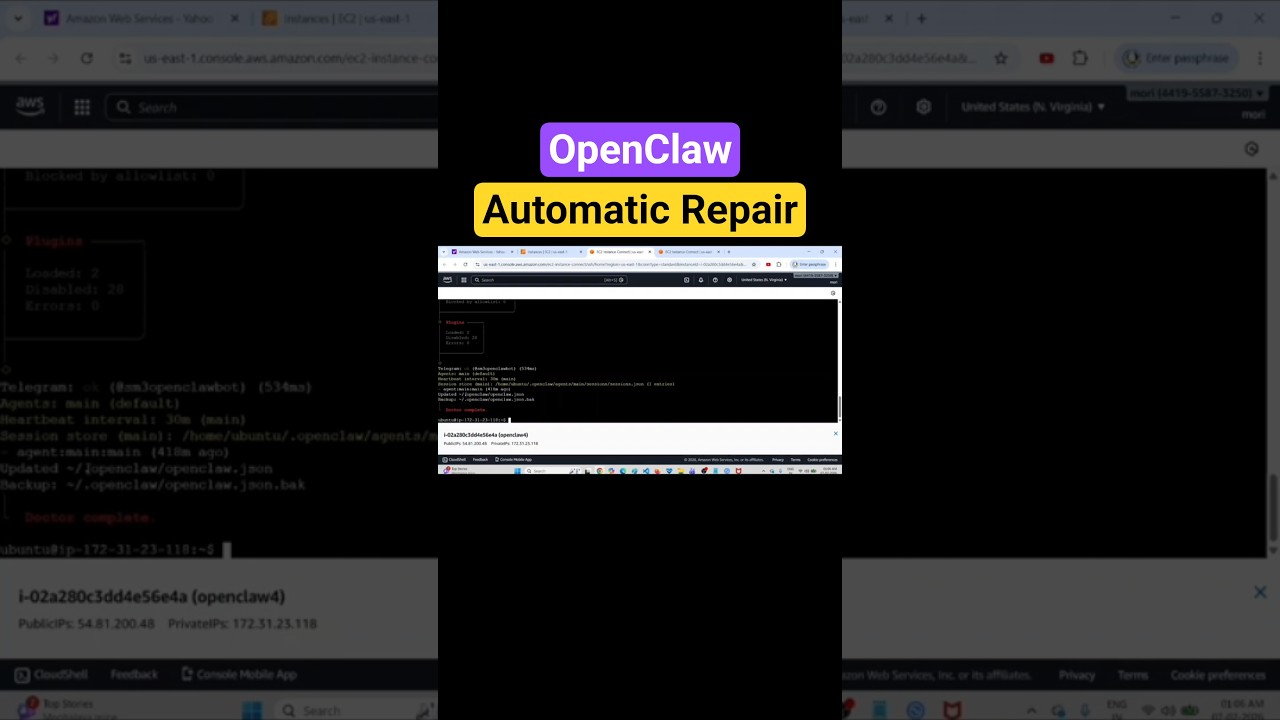 Как автоматически исправлять ошибки OpenClaw | ClawdBot, MoltBot
