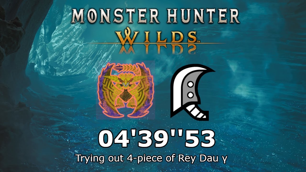 [MH Wilds] Arch-Tempered Rey Dau vs Greatsword | A Silent Flash | 04'39''53