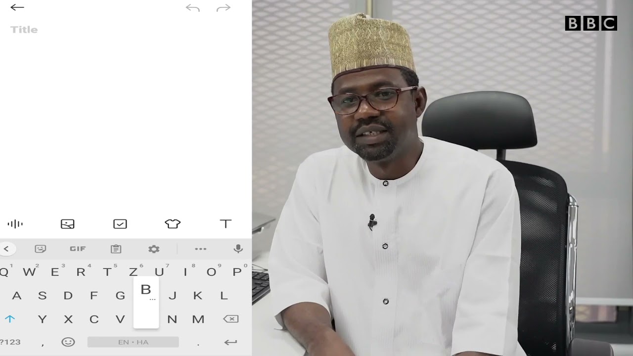 Yadda ake samun haruffa masu lankwasa kan wayoyi ko kwamfutoci
