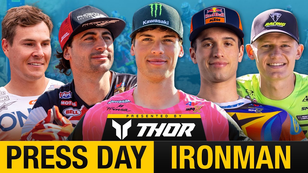 2025 Ironman Motocross Press Day | Prado, Vialle, Ferrandis