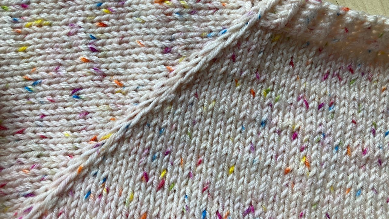 Schöne Raglanlinie/ dichte Zunahme stricken