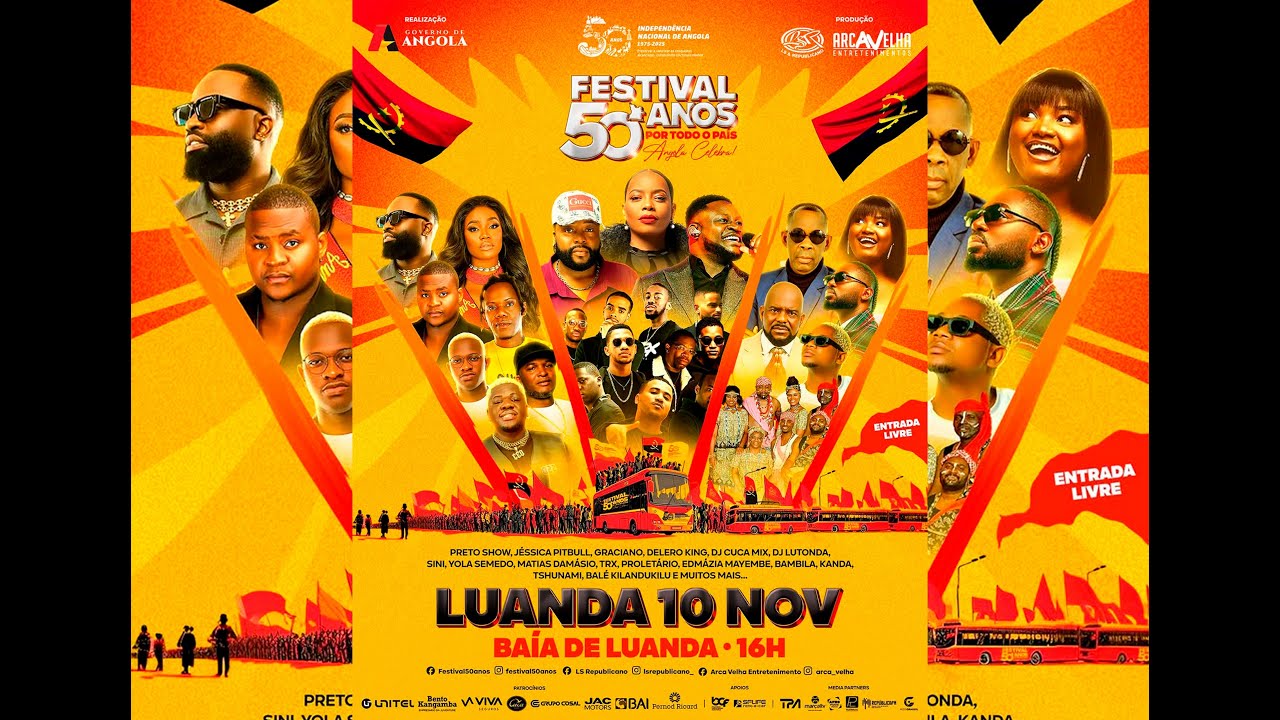 #CAMARA SOLTA - CONFERÊNCIA DE IMPRENSA - FESTIVAL ALUSIVO AOS 50 ANOS DE INDEPENDÊNCIA DE ANGOLA