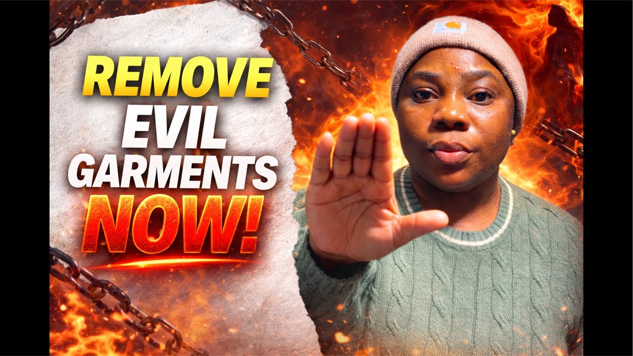 REMOVE EVERY EVIL GARMENT NOW | Powerful Deliverance Prayer | Hour of divine mercy prayer