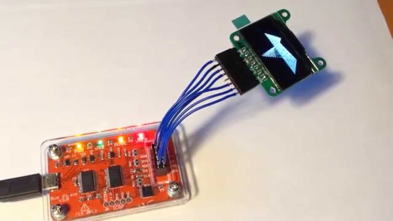 60+ FPS with OLED and Bus Pirate