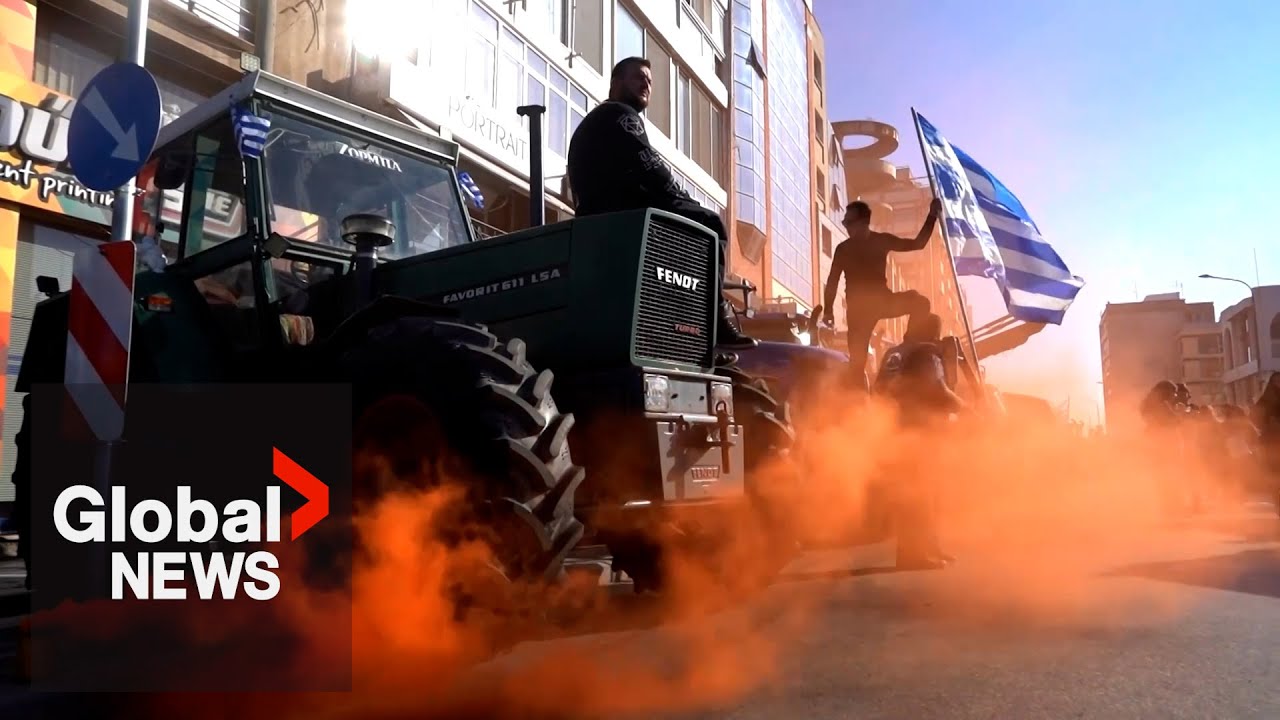 Greek farmers blockade highways, ports in nationwide protest over aid delays