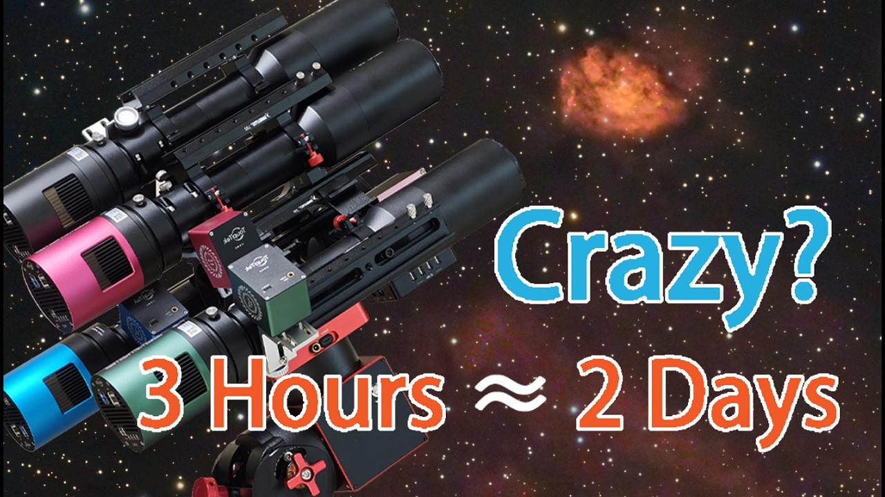 How Crazy Is It to Combine 4 Telescopes?
