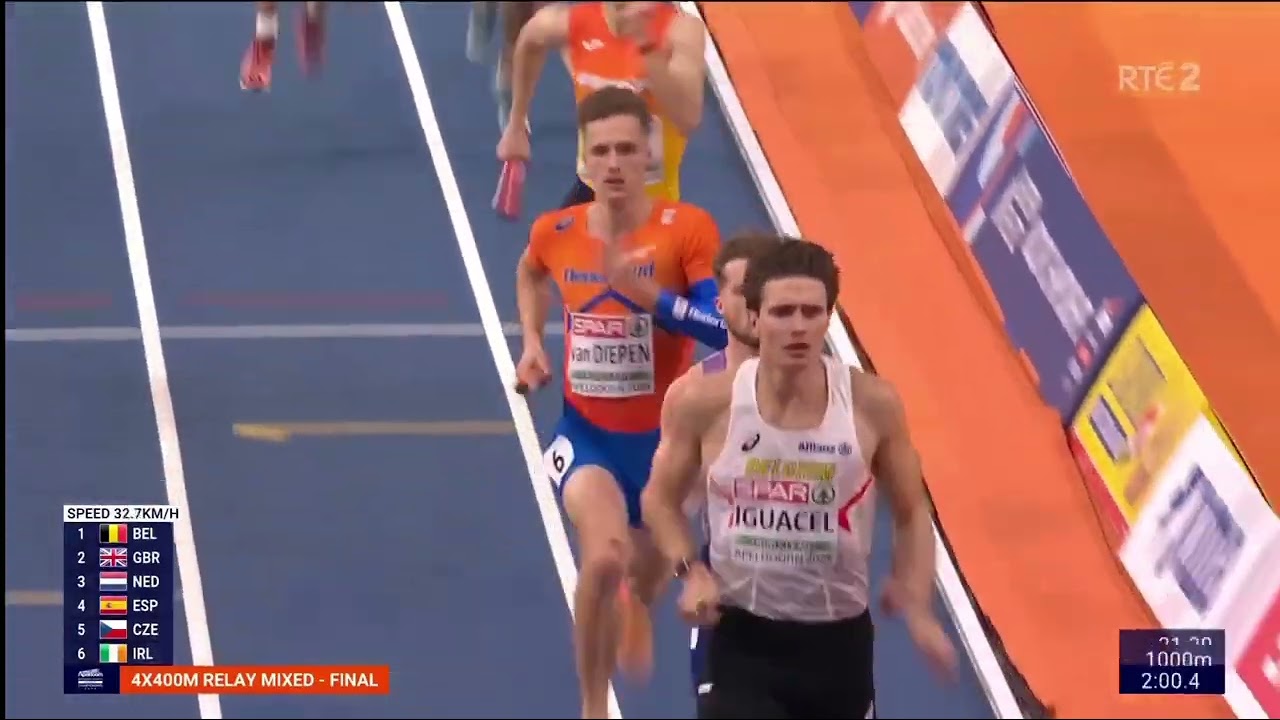|4x400m Mixed Relay Final| European Athletics Indoor Championships Apeldoorn 2025