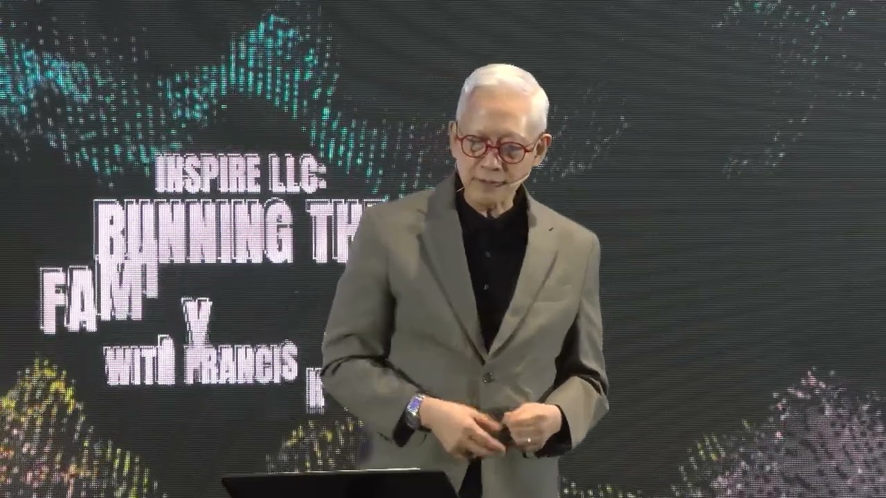 Running the Family Business - MR  FRANCIS KONG
